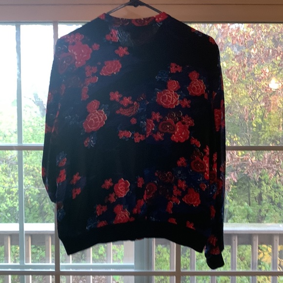French Connection floral bomber jacket - Picture 4 of 4